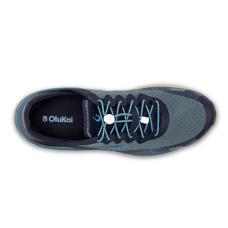 Olukai Men’s ‘Ahi Performance Marine Shoe - Storm|Trench Blue