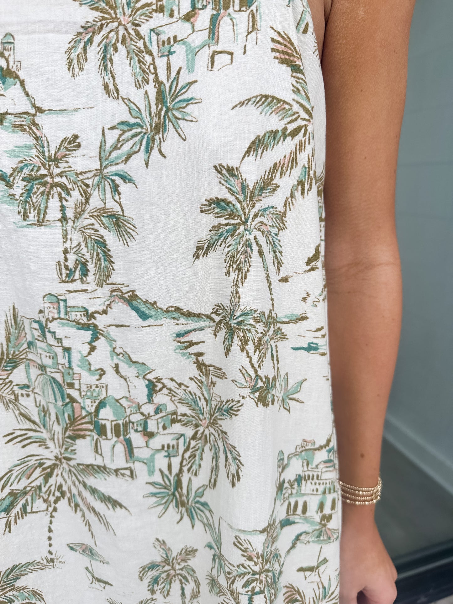 Maude Tiki Tide Mini Dress