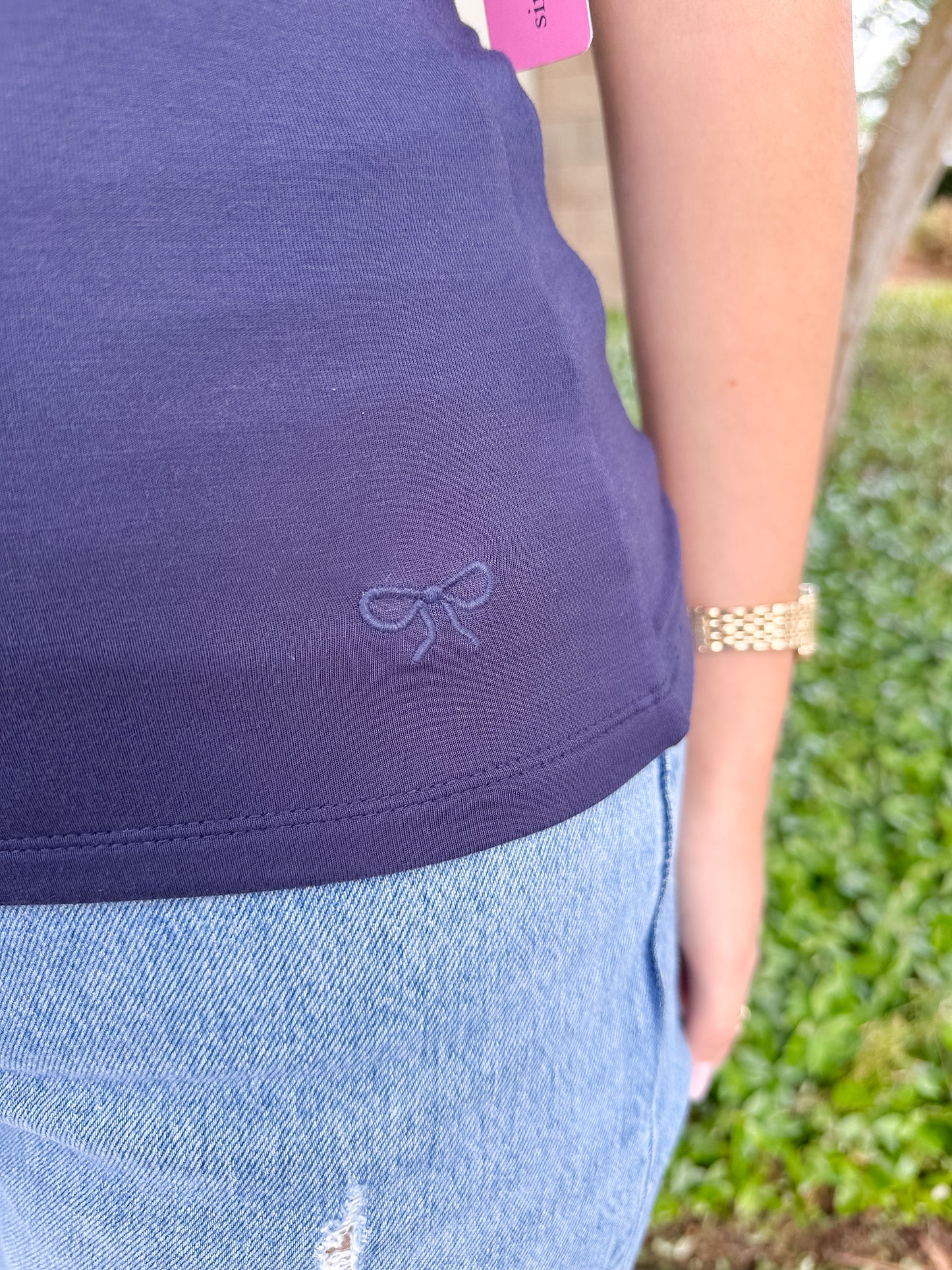 Pepper Tee - Navy