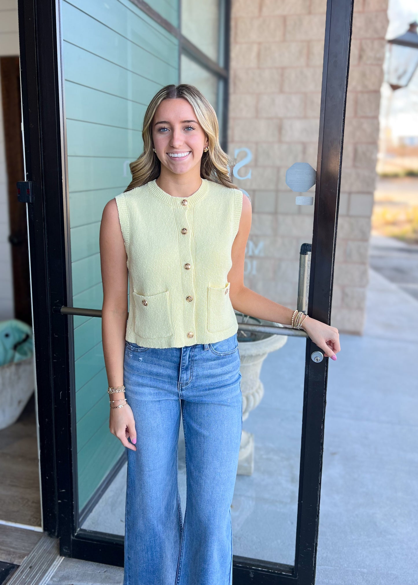 Marigold Sweater Vest