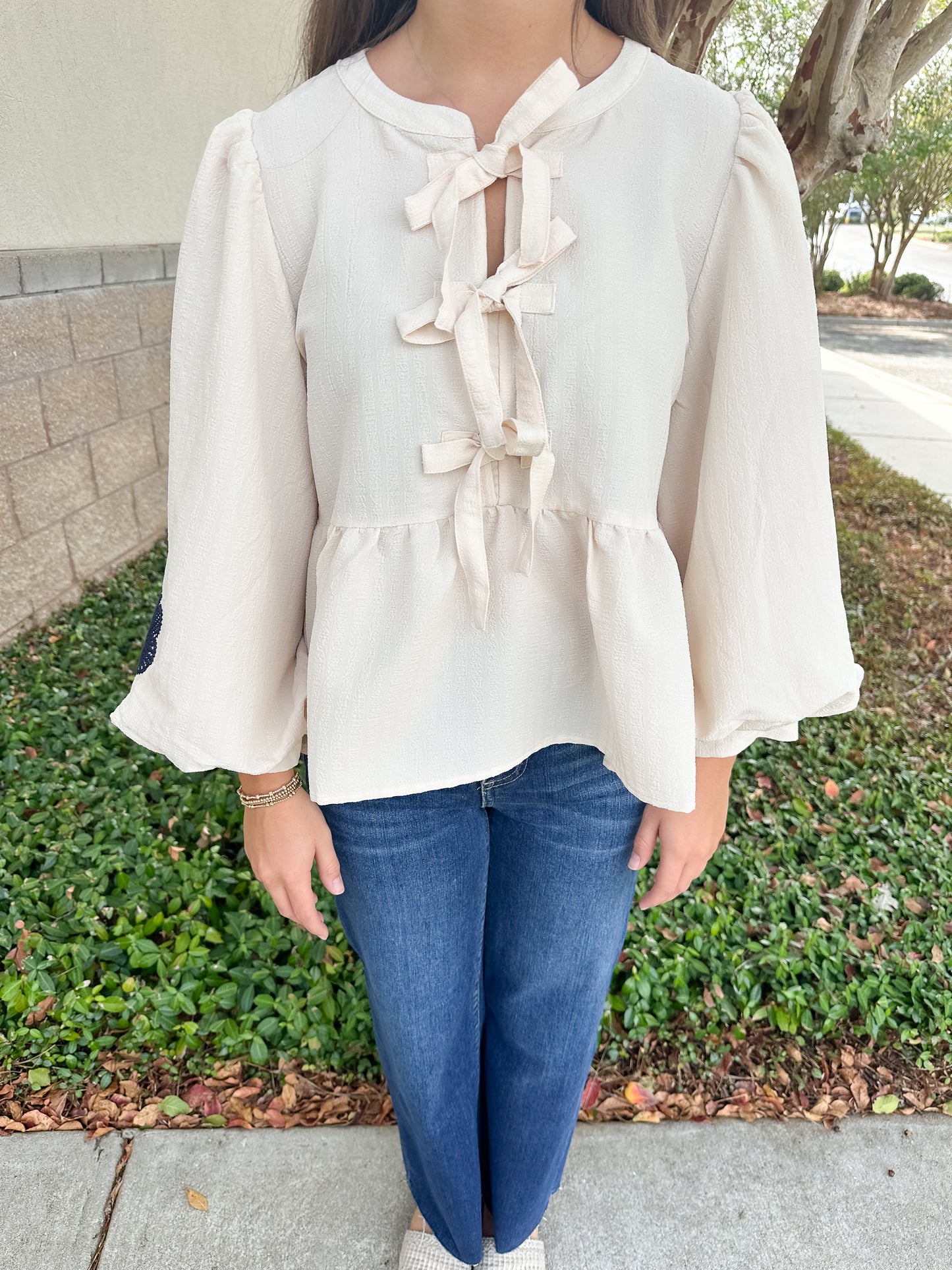 Shannon Tie Top