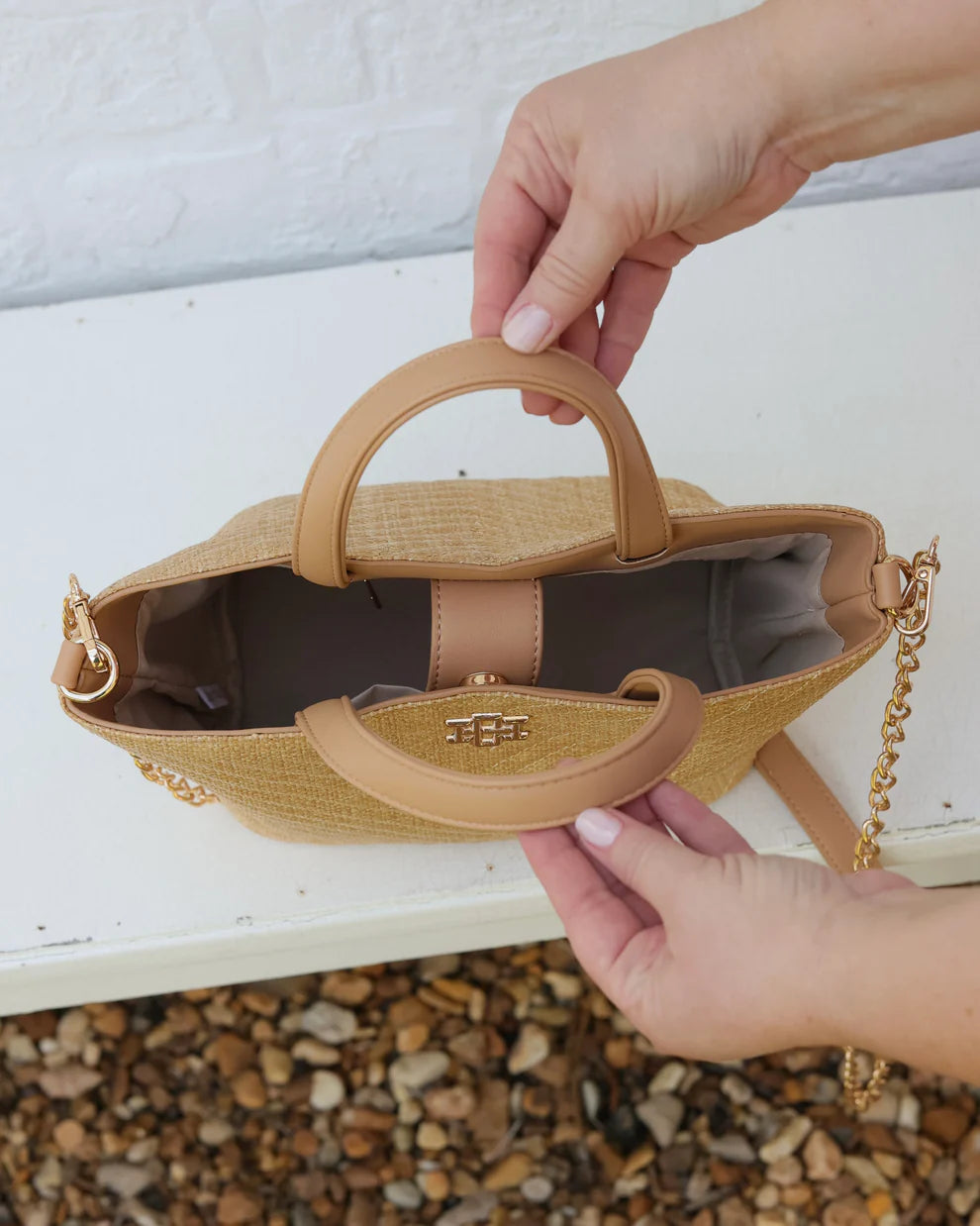 CH Maren Mini Tote - Natural VQ