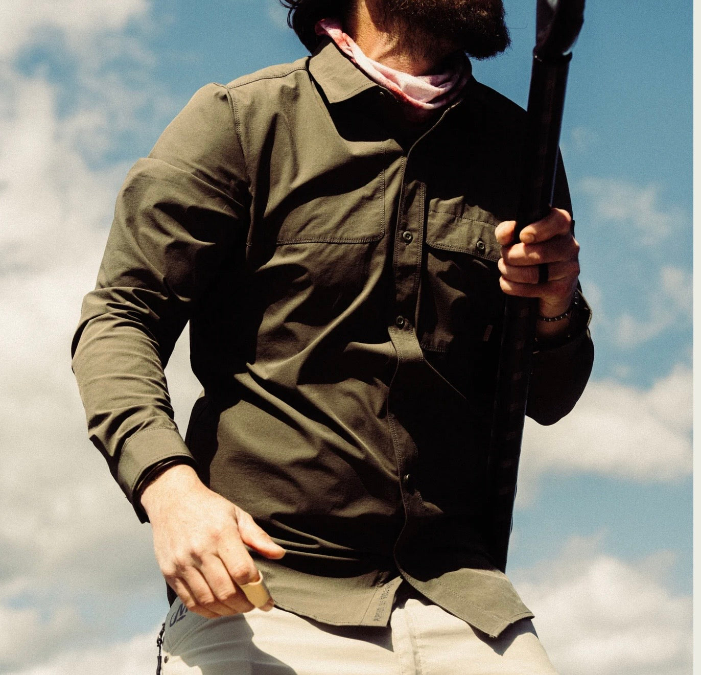 Marsh Wear Men’s Big Pine Field Button Down - Fossil