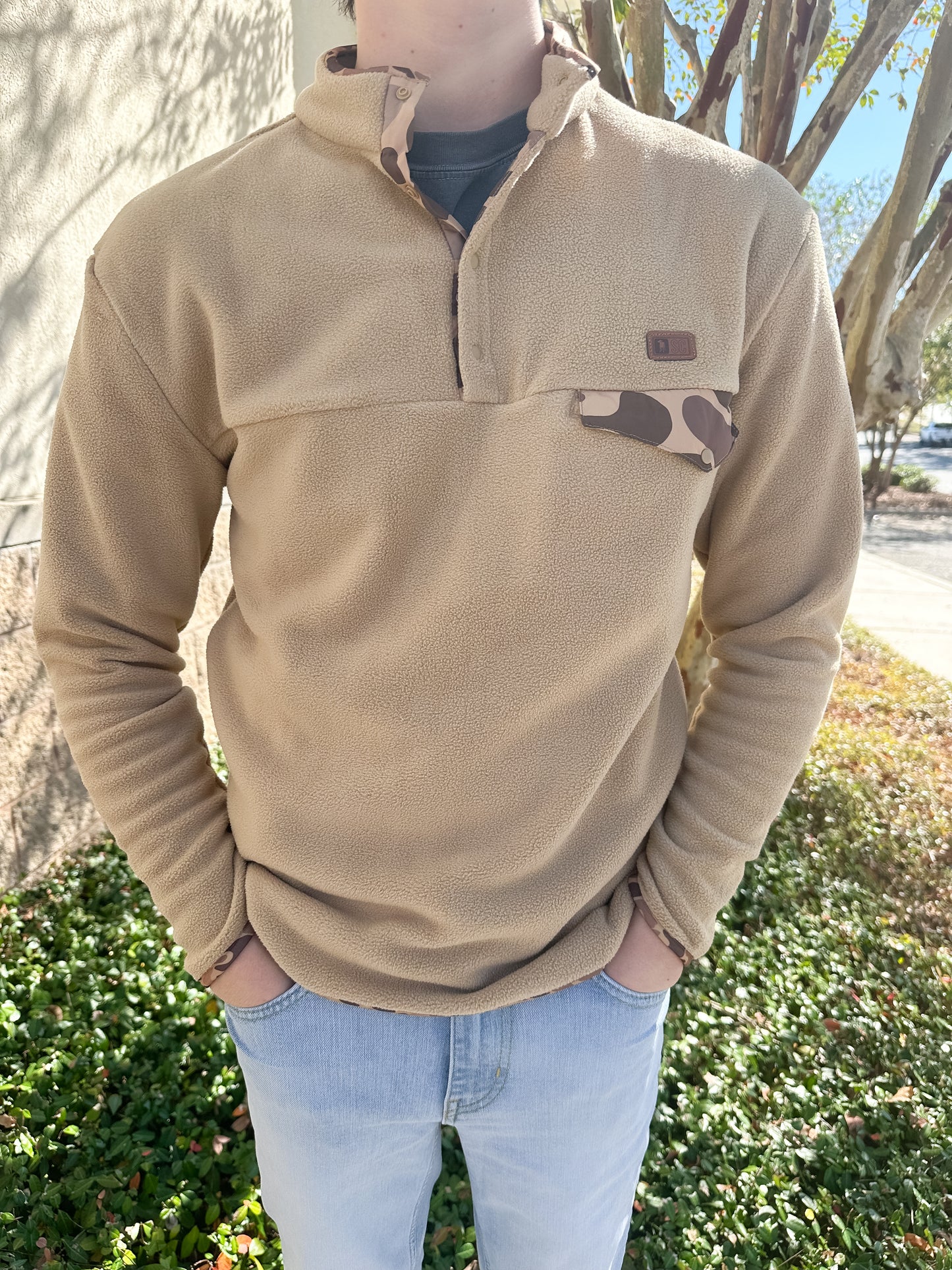 S. Casanova F25 Luke Fleece Pullover