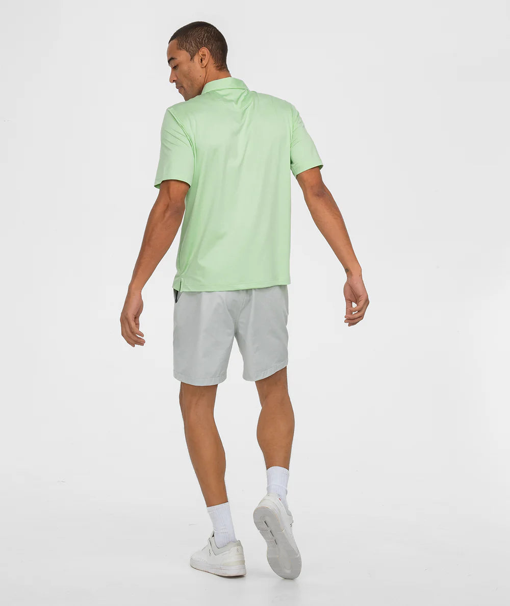 SSCO Men’s Grayton Heather Polo - Vapor Green