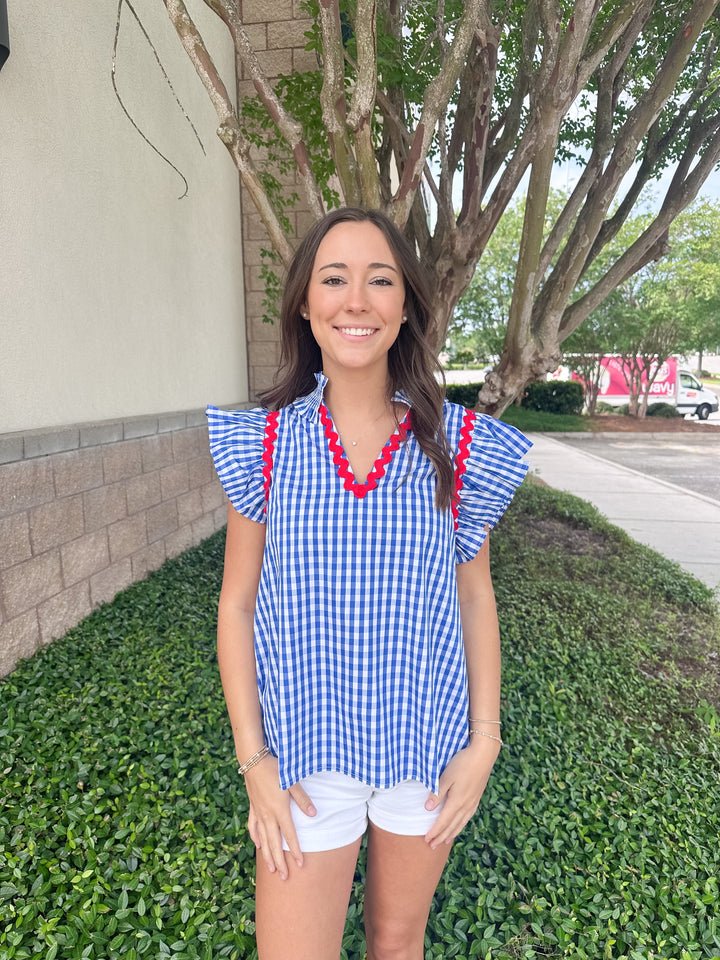 Harris Top - Blue