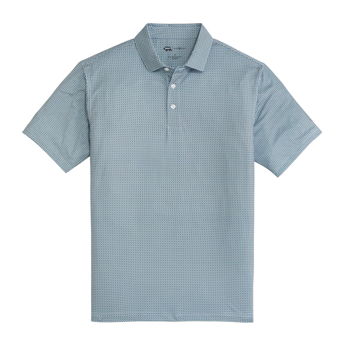 Onward Reserve League Printed Performance Polo - Ensign Blue