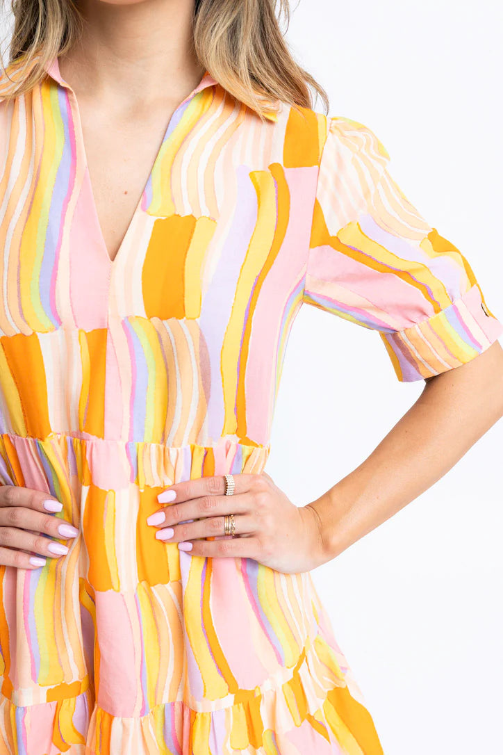Susan Striped Dress