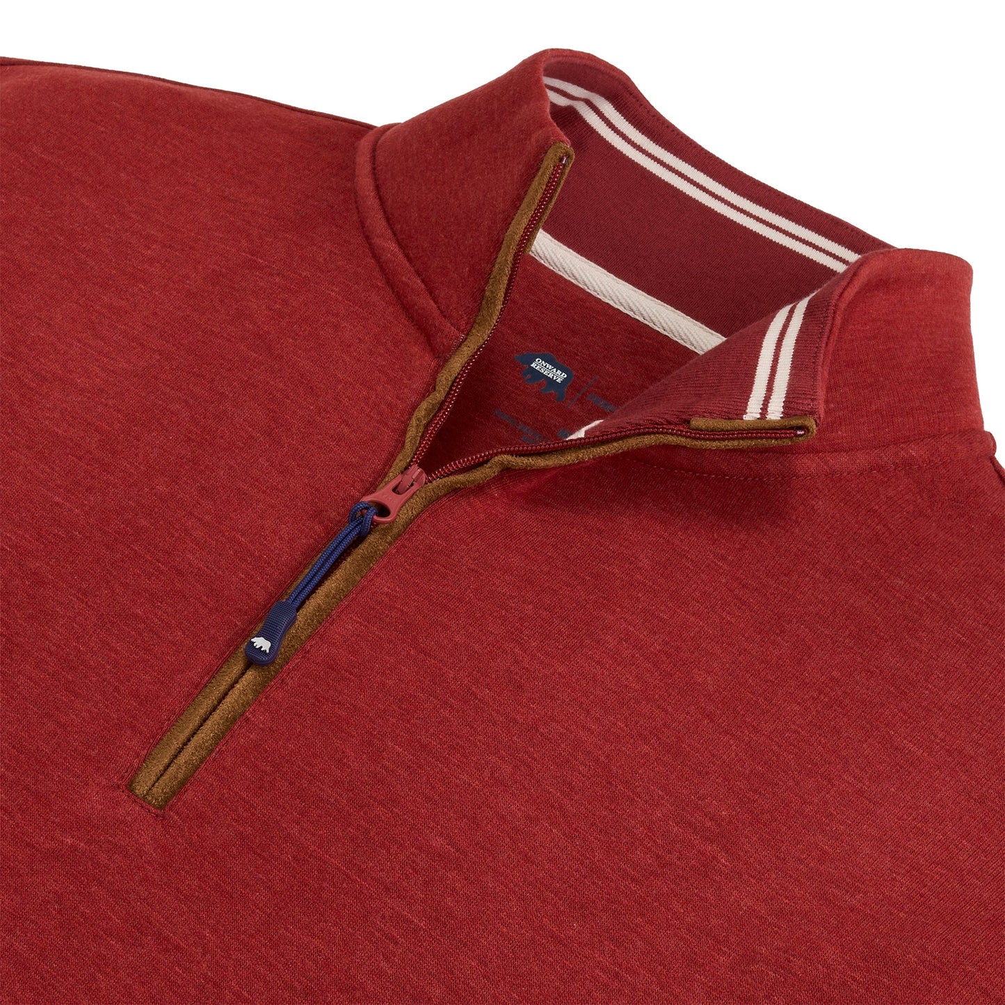 Onward Reserve Frost Fleece Pullover - Brick Red