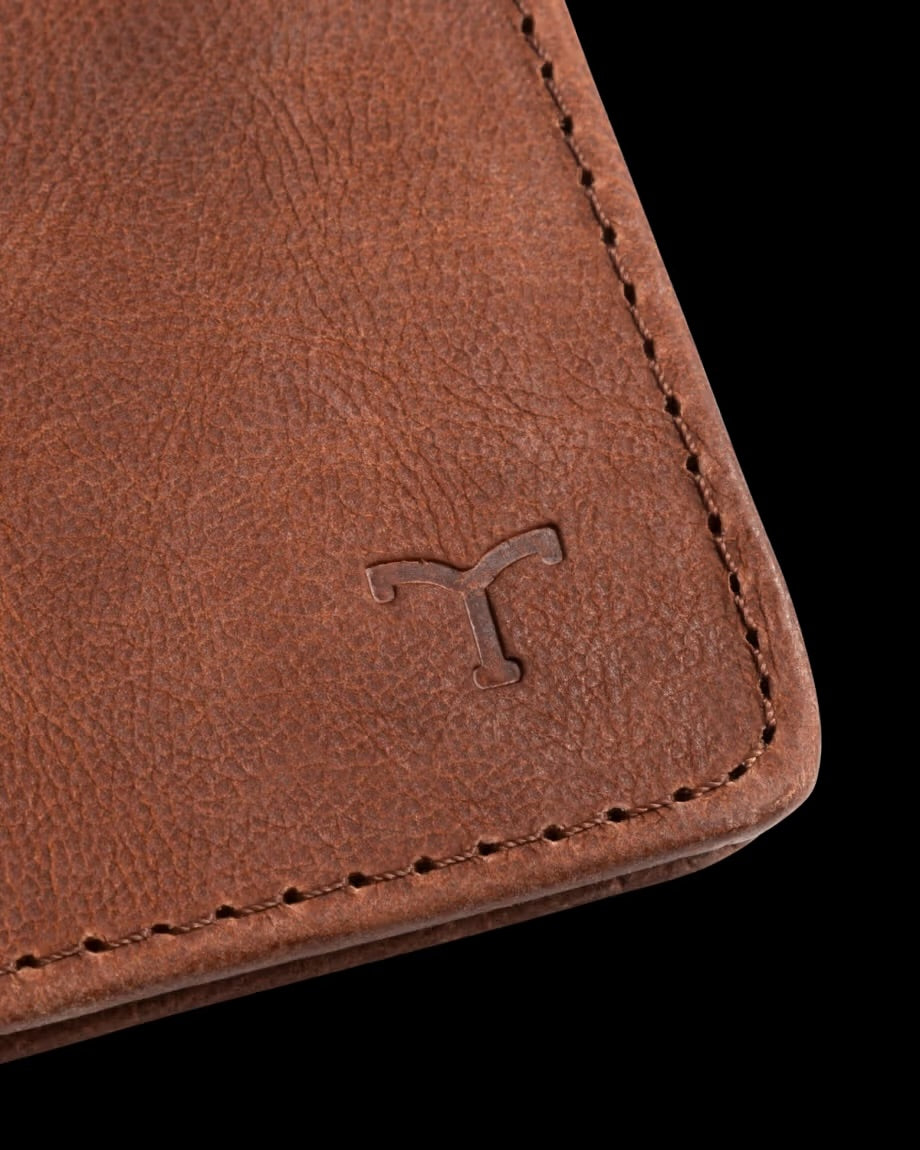 Tecovas Goat Bifold Card Case - Scotch