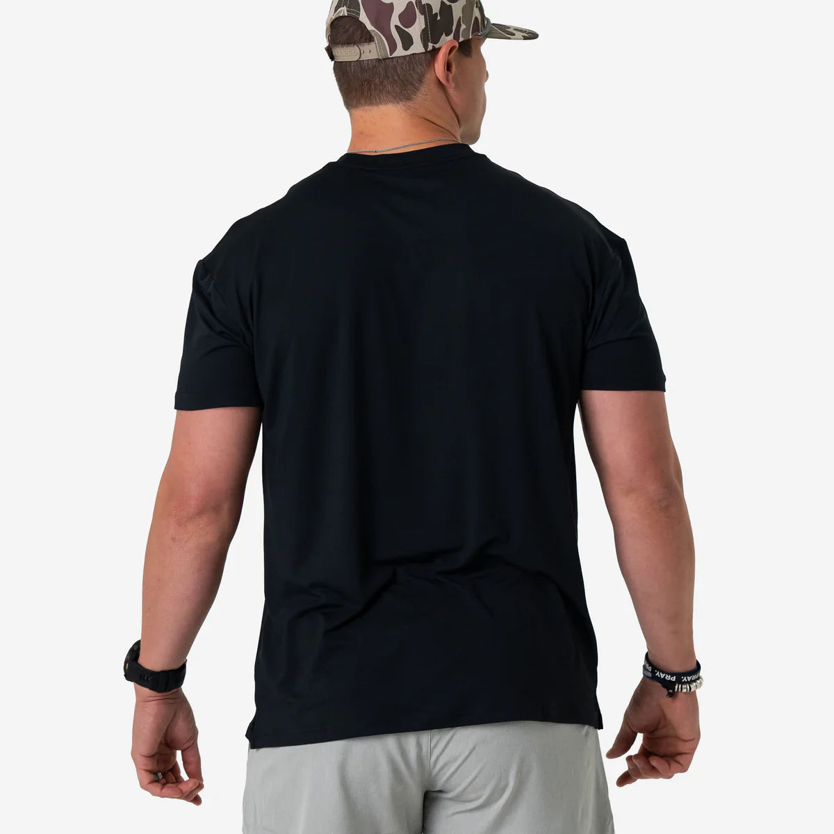 Burlebo Mens S26 Go To Tee - Midnight Black