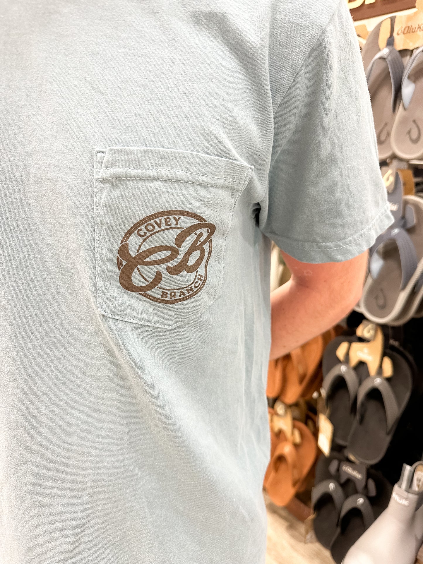 CB Men’s Turkey Season S/S Pocket T-Shirt - Blue