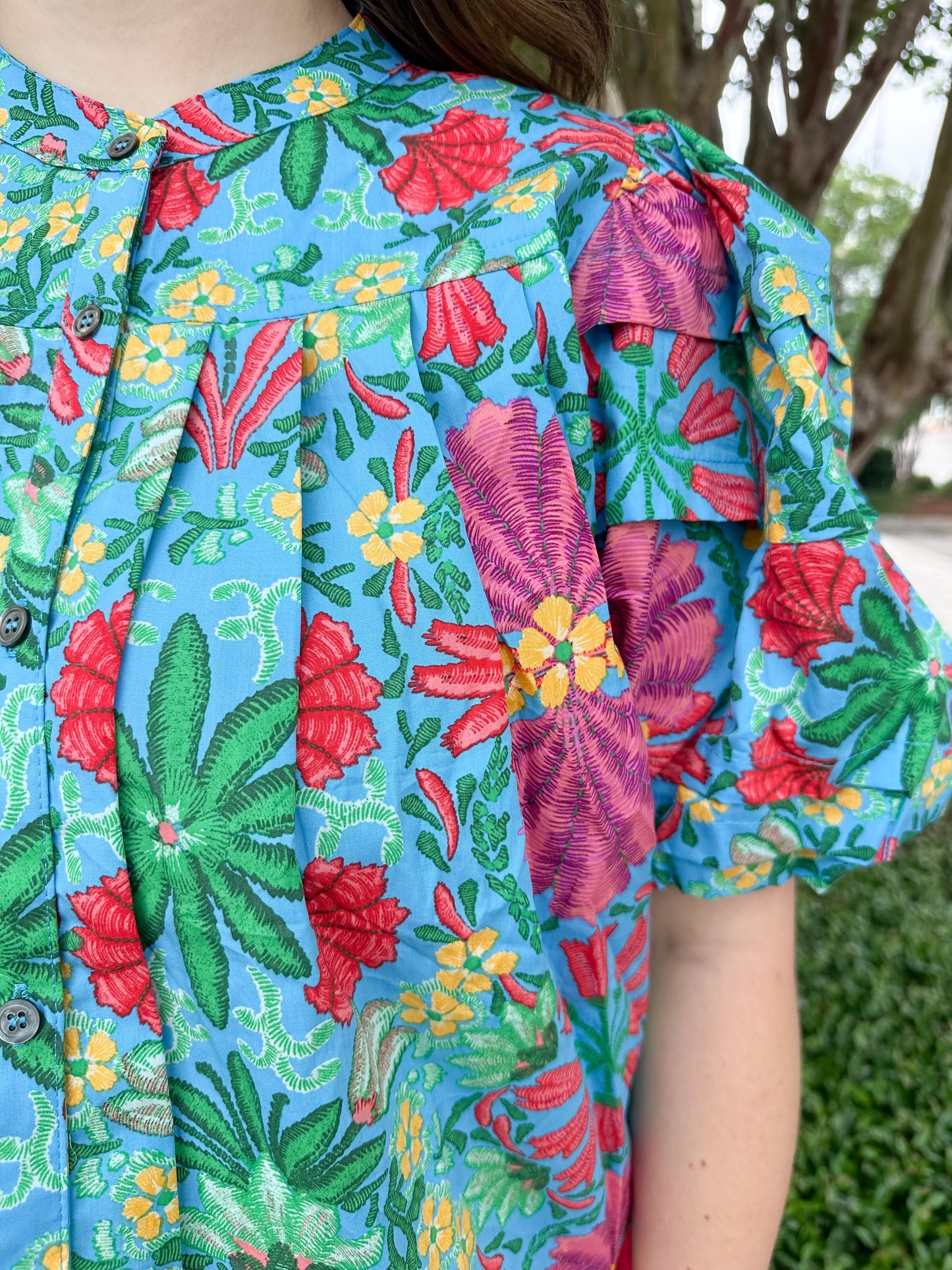 Jill Tropical Top