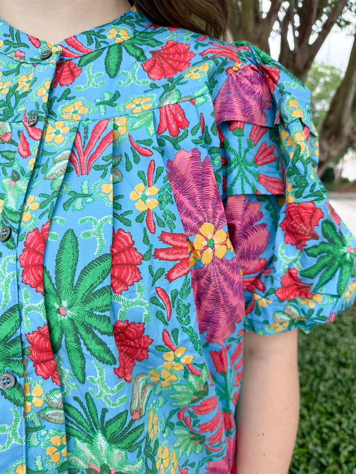 Jill Tropical Top