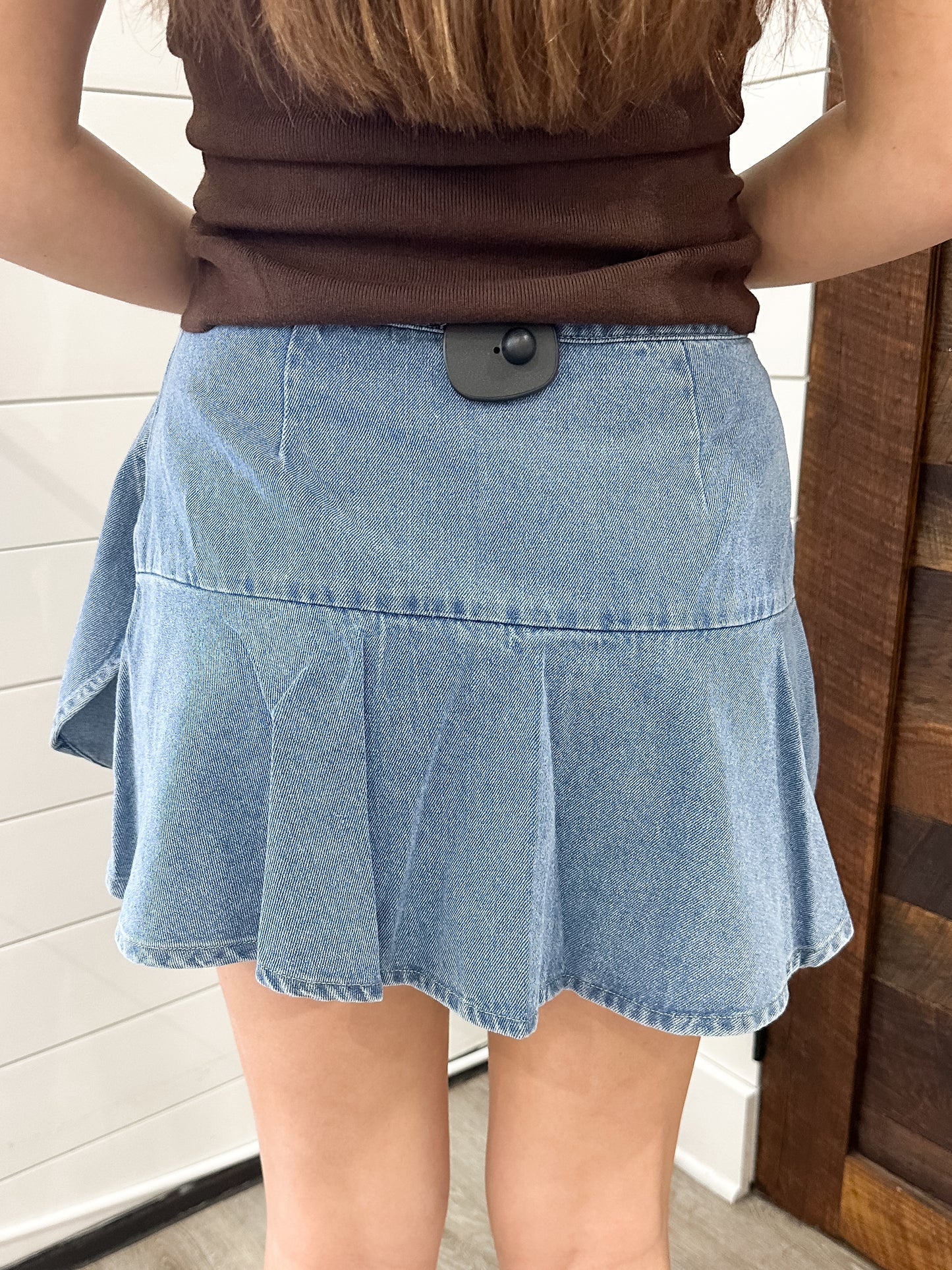 Asia Denim Skort