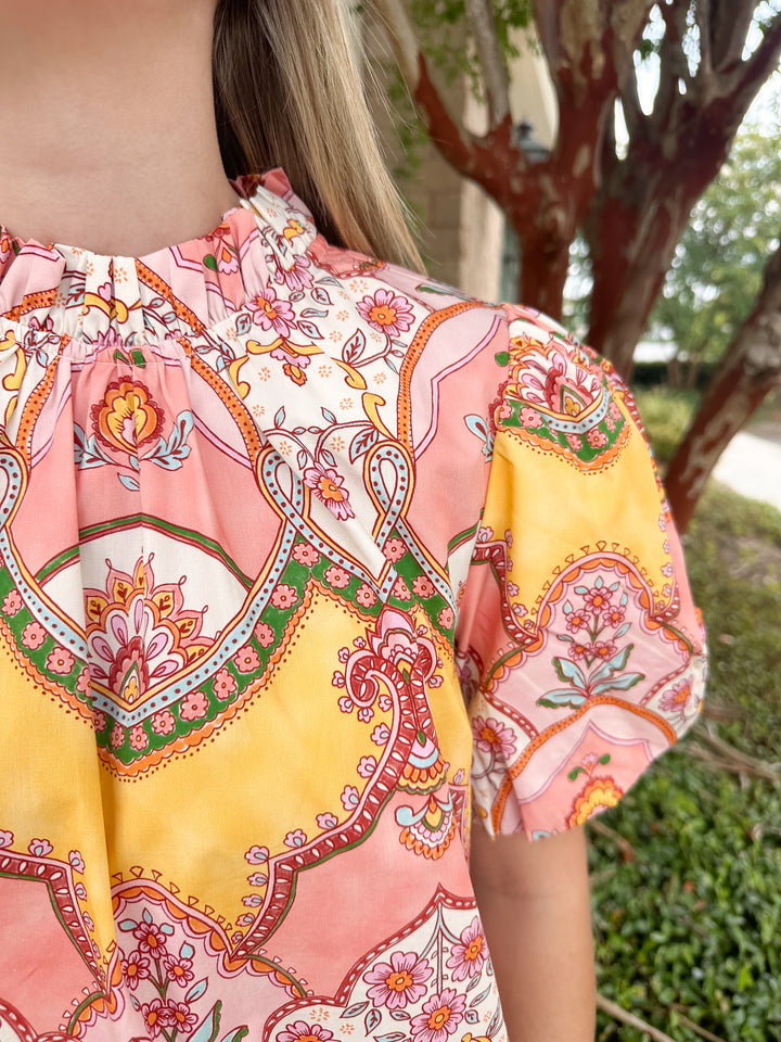 Savannah Bloom Blouse
