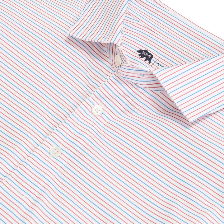 Onward Reserve Drivers Stripe Performance Polo - Bike