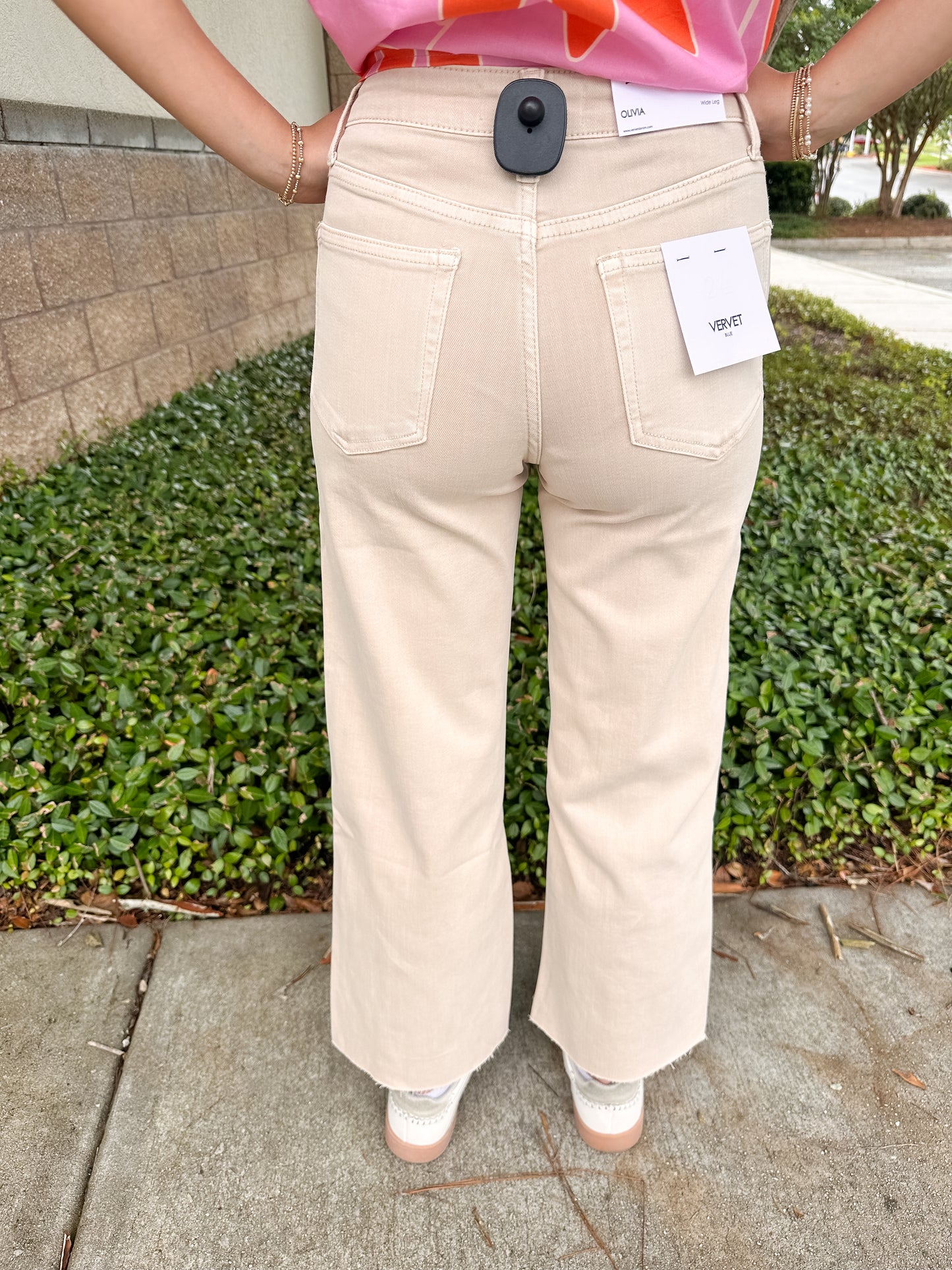 Vervet Olivia Jeans - Swan