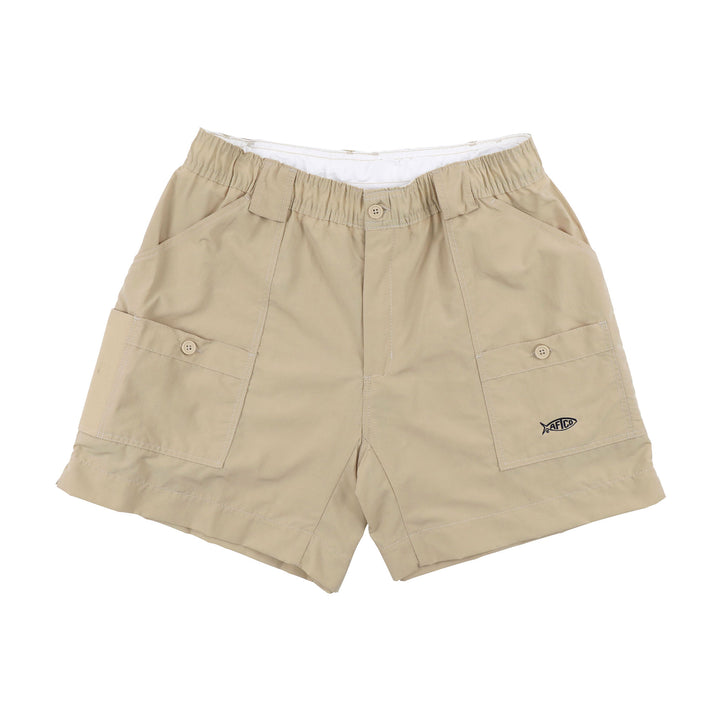 Aftco Men’s Original Fishing Short 6” - Khaki