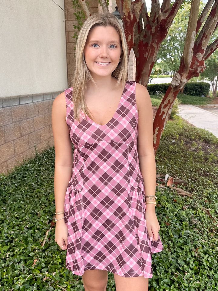 Patricia Plaid Active Dress