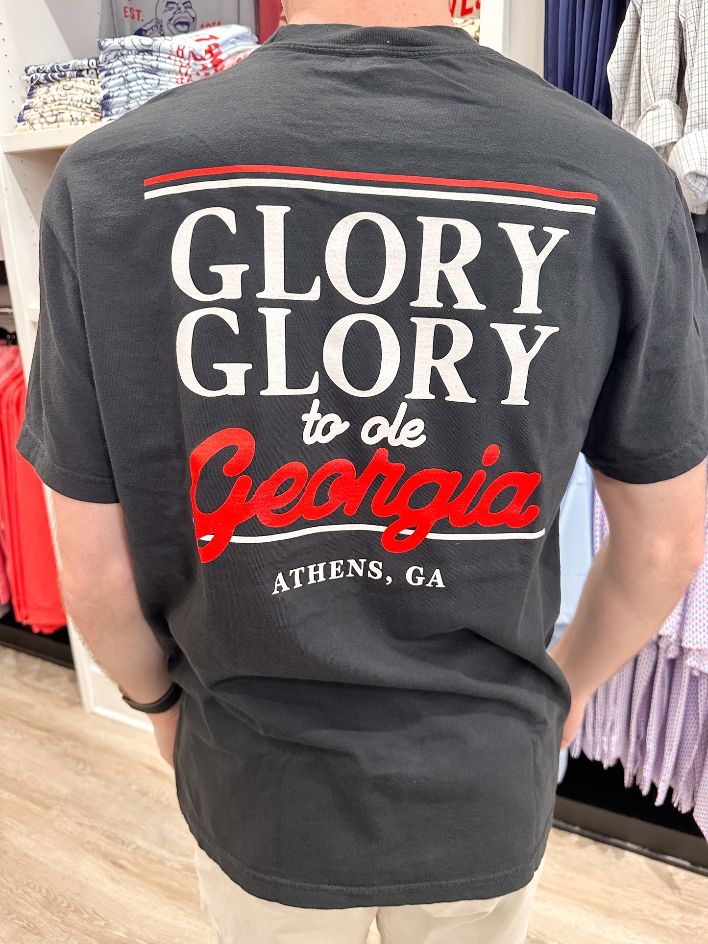 CB UGA Glory, Glory S/S Pocket T-Shirt - Black