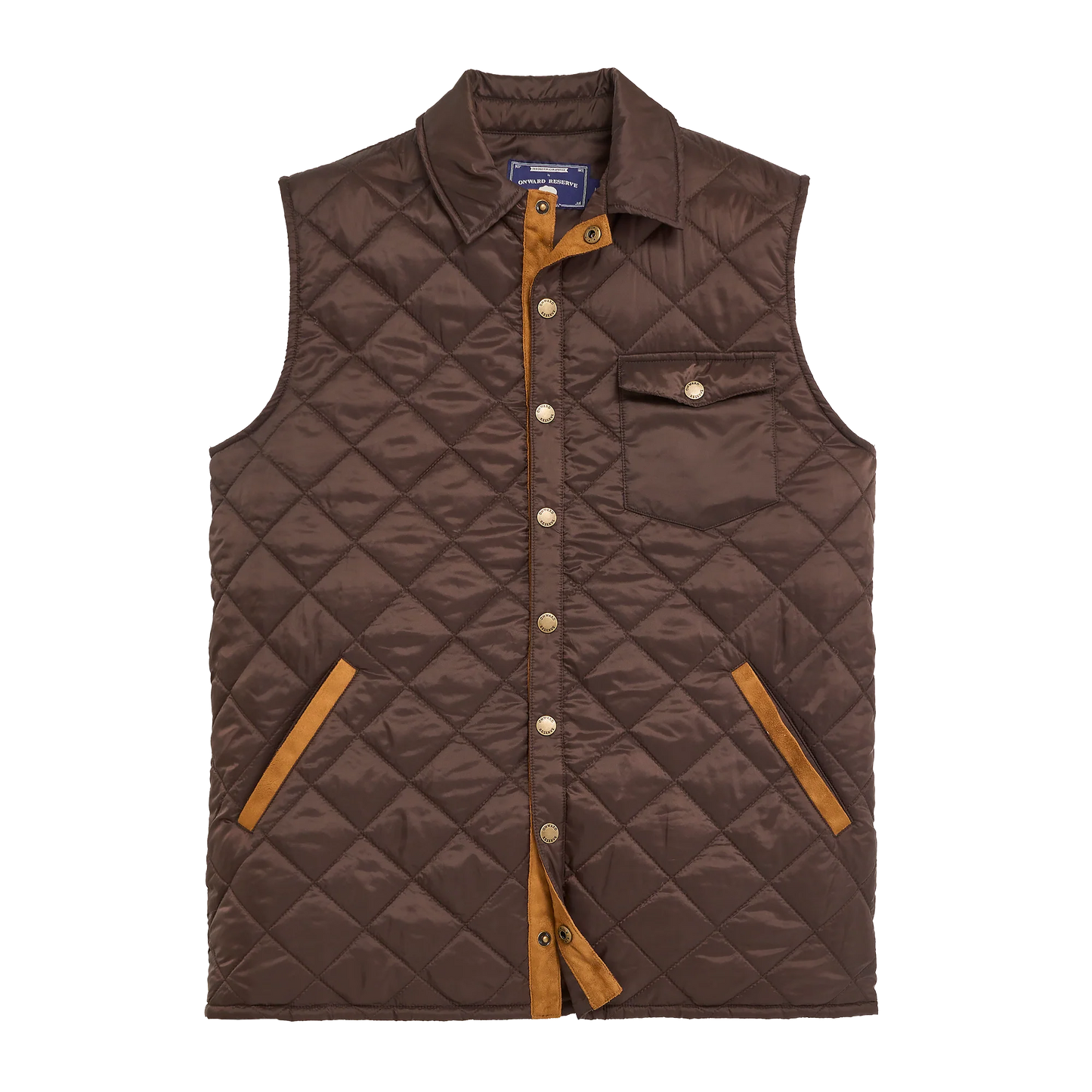 Onward Reserve Braswell Vest - Dark Brown