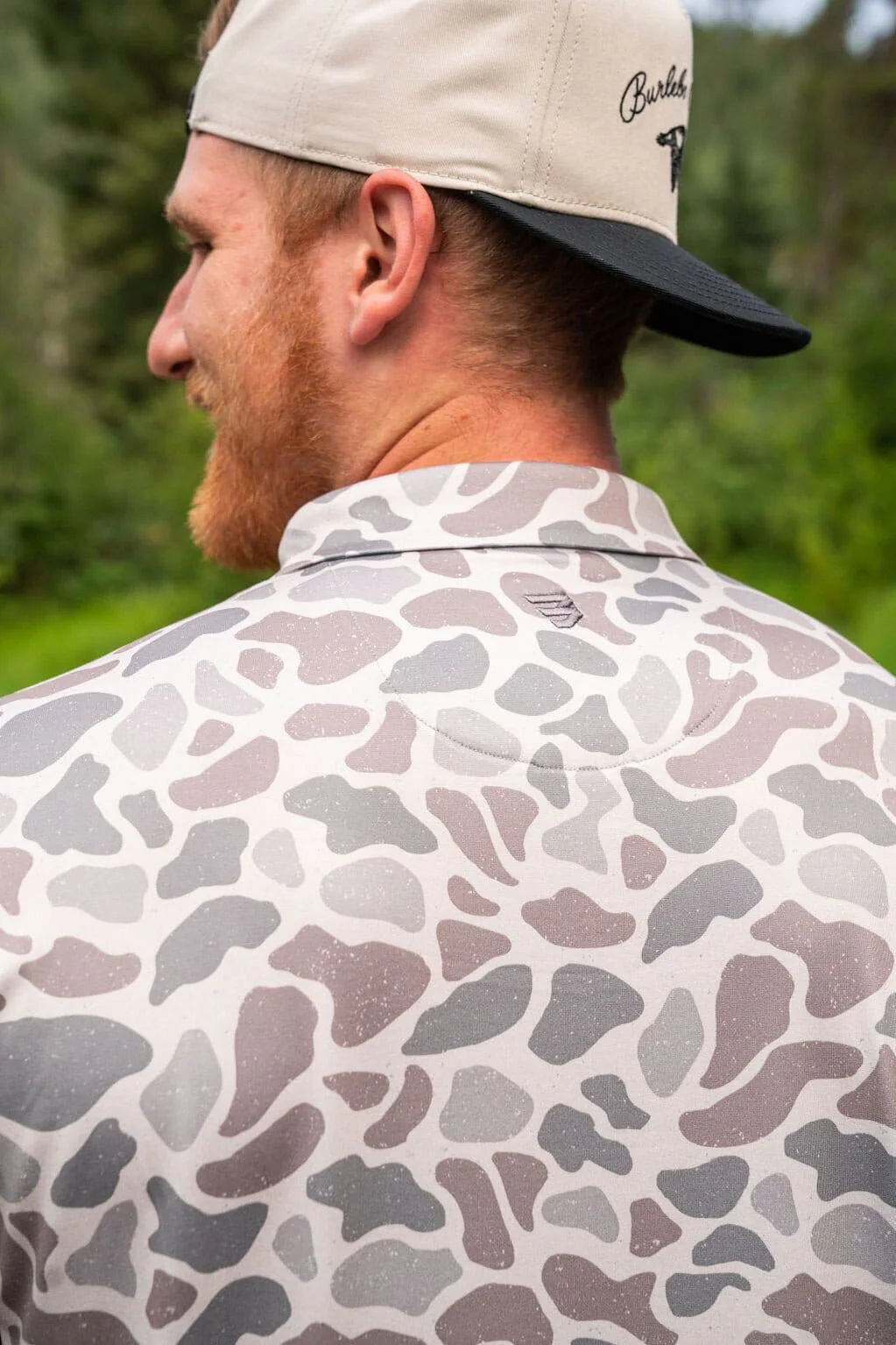 Men’s Burlebo Performance Polo - Deer Camo