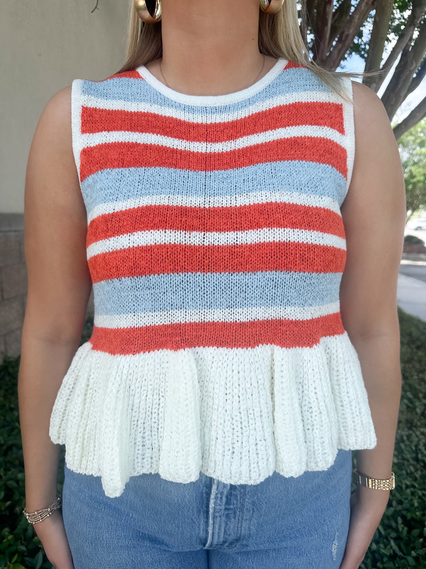 Alexa Stripe Tank