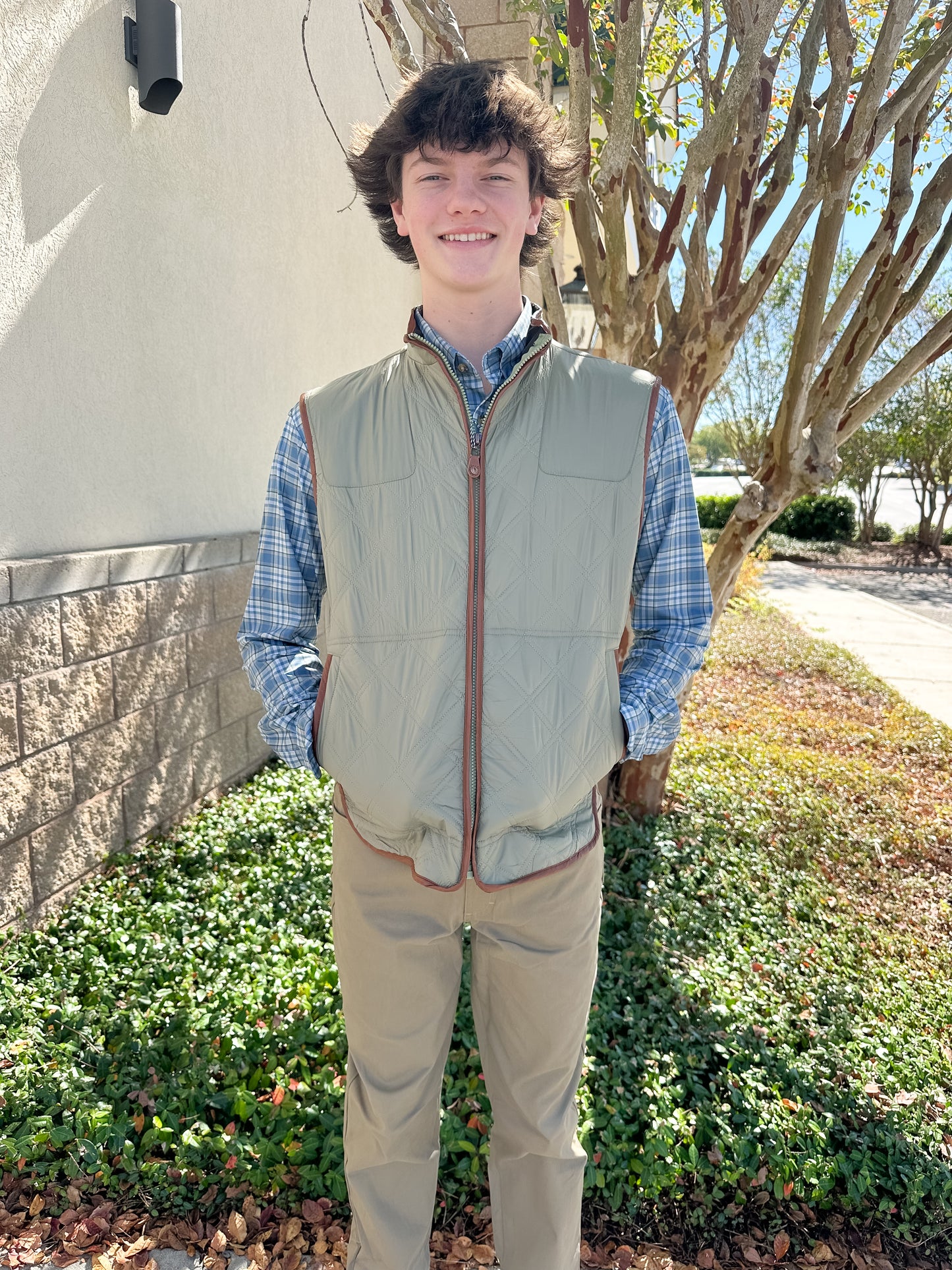 S. Casanova F25 Saddle Ridge Quilted Vest