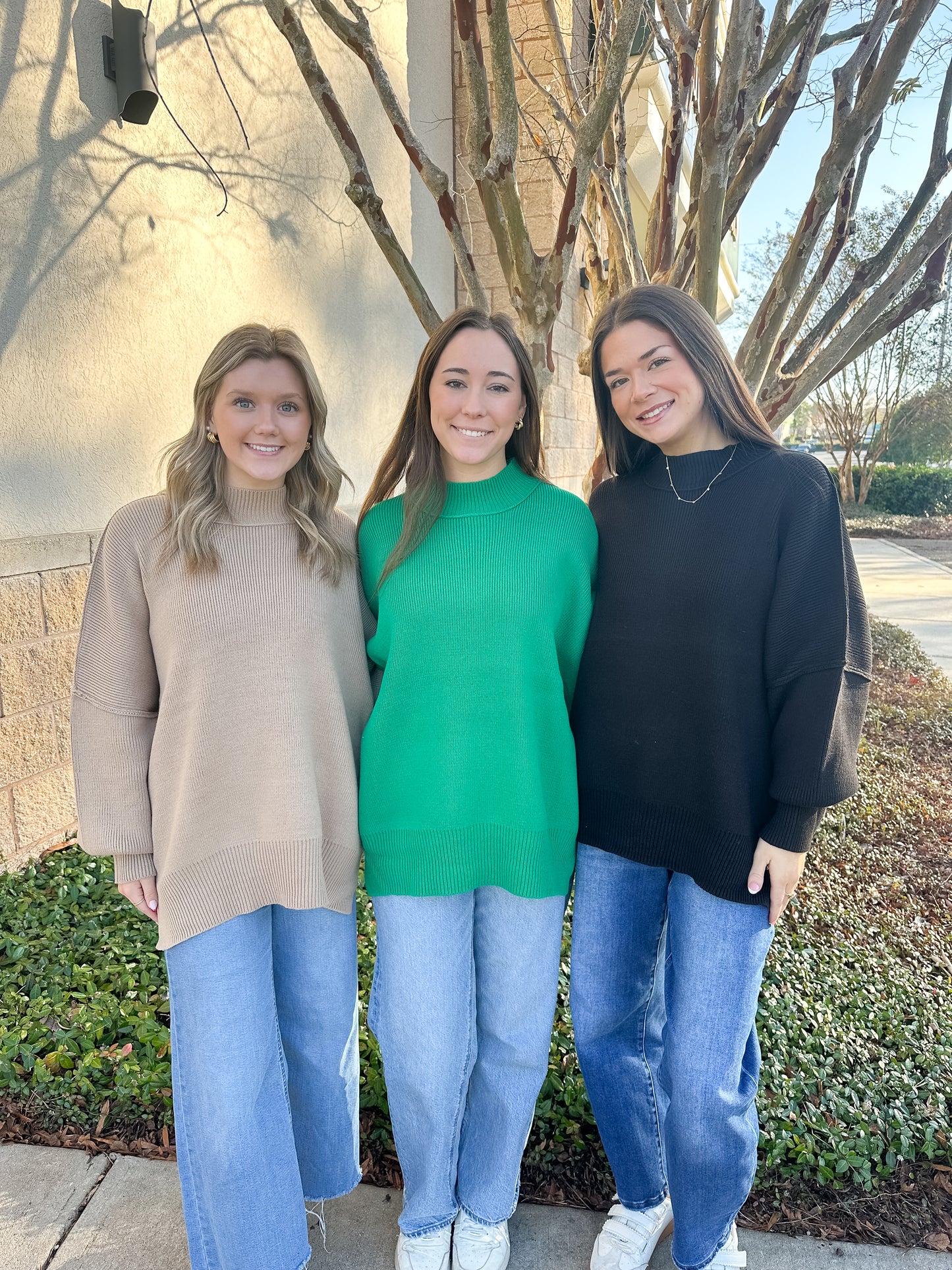 Sunday Snuggle Mock Neck Sweater