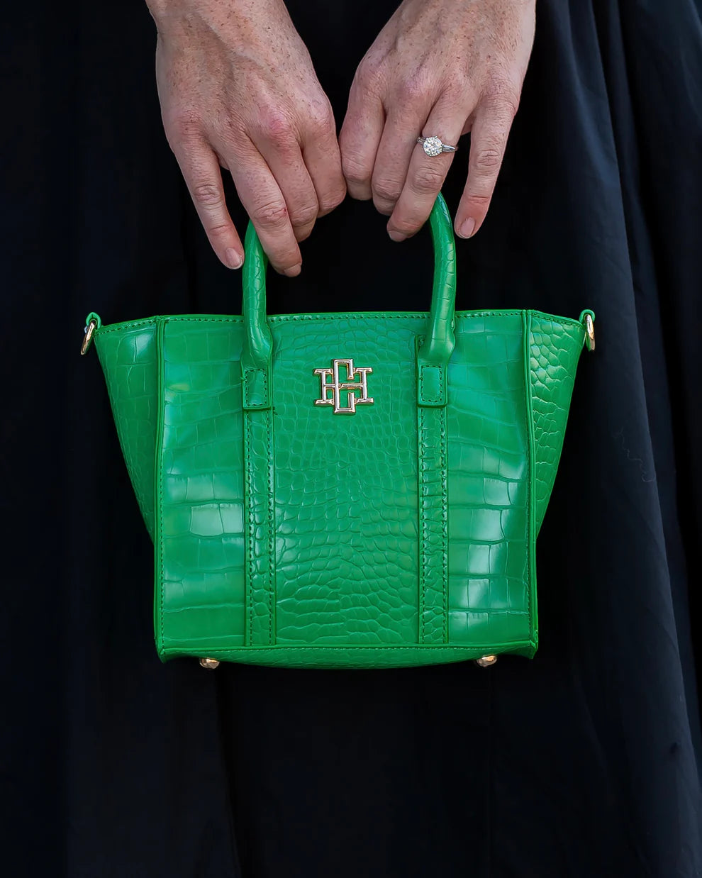 CH Merritt Mini Tote - Kelly Green EC