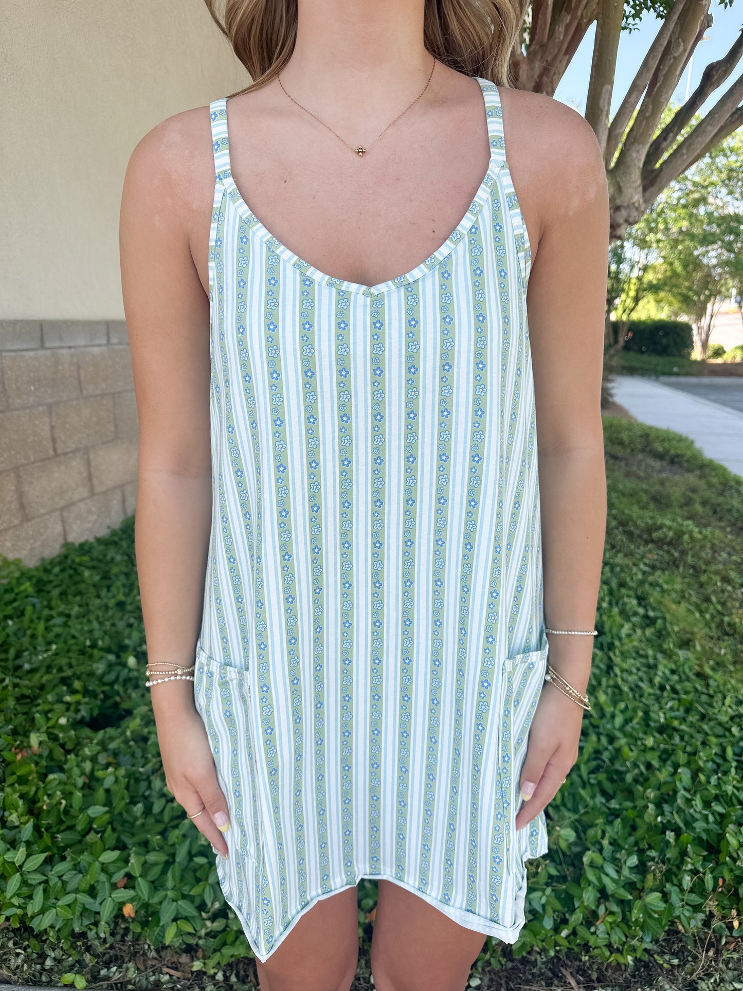 Tara Dress - Rob Stripe