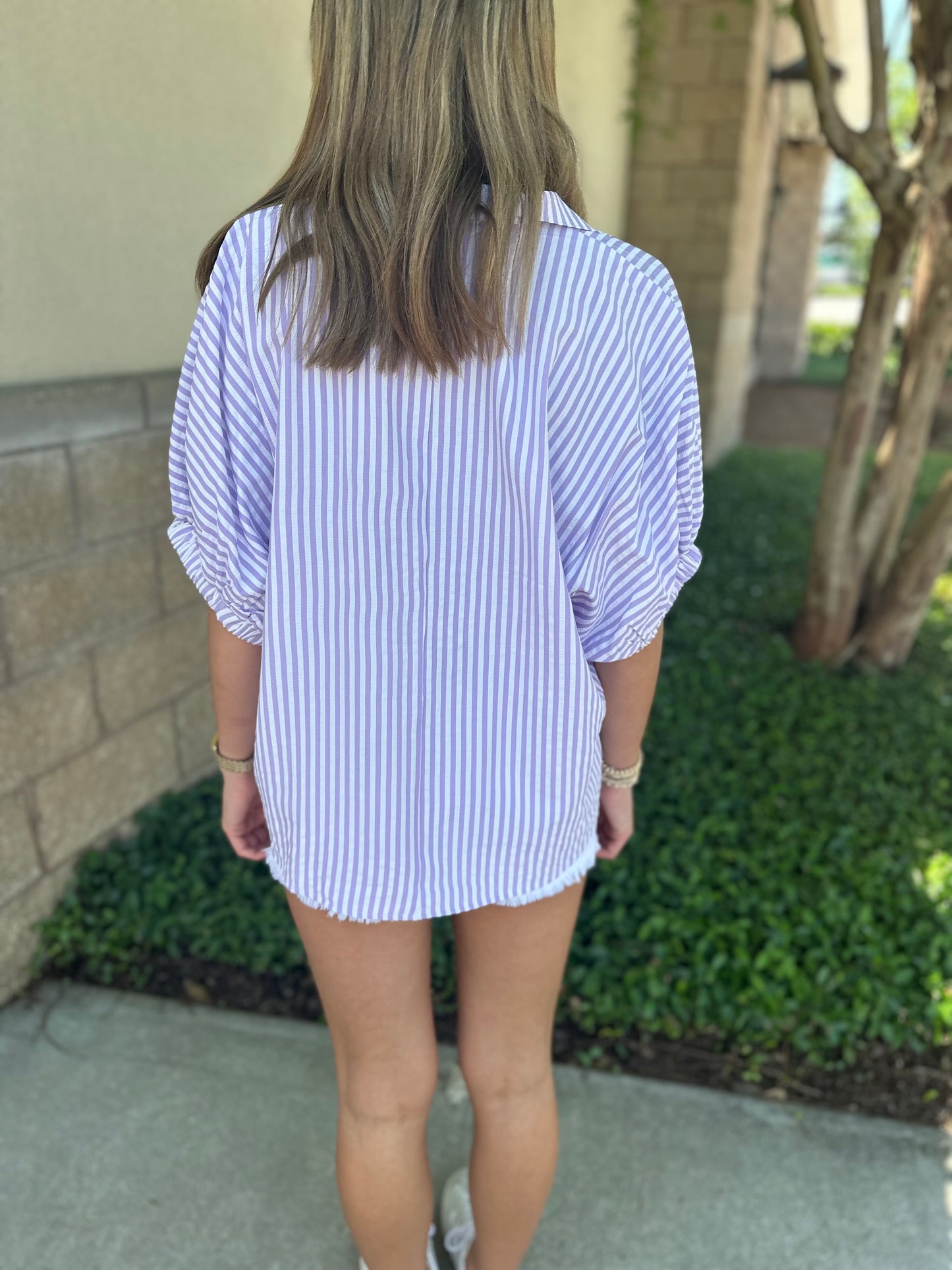 Steph Striped Top