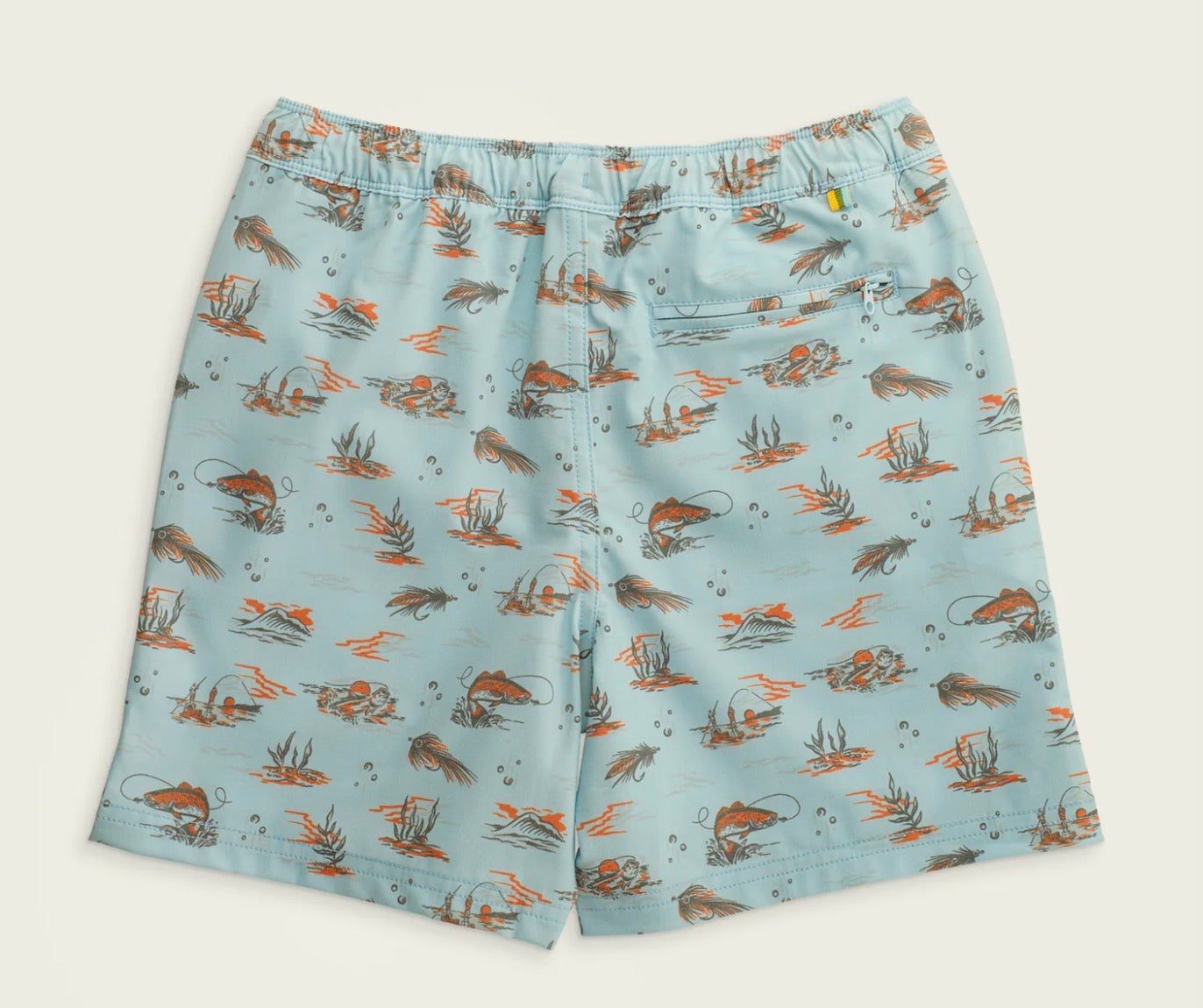 Marsh Wear Youth Fulton Volley Shorts - Blue Surf