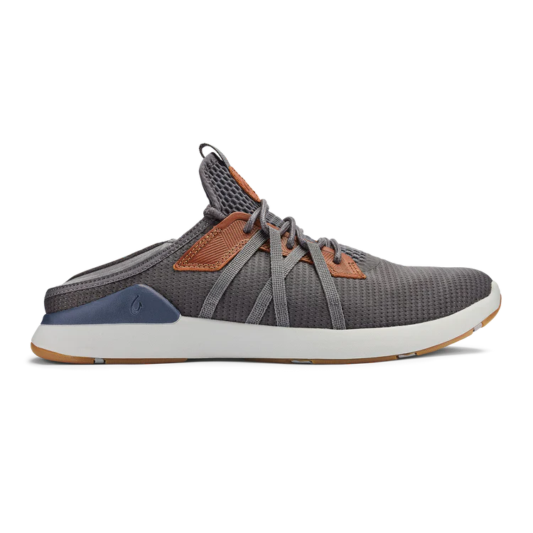 Olukai Men’s Mio Lī Everyday Athletic Shoes - Pavement|Vintage Indigo