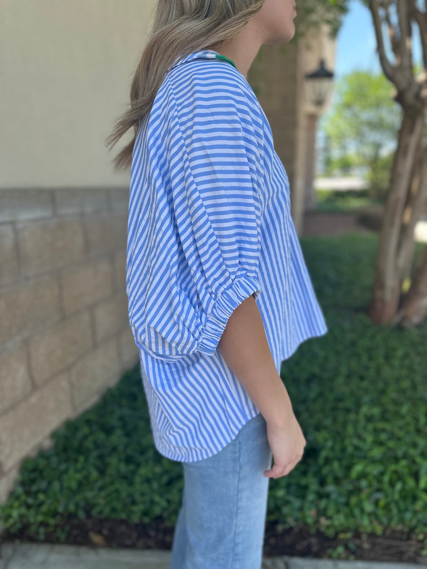 Steph Striped Top