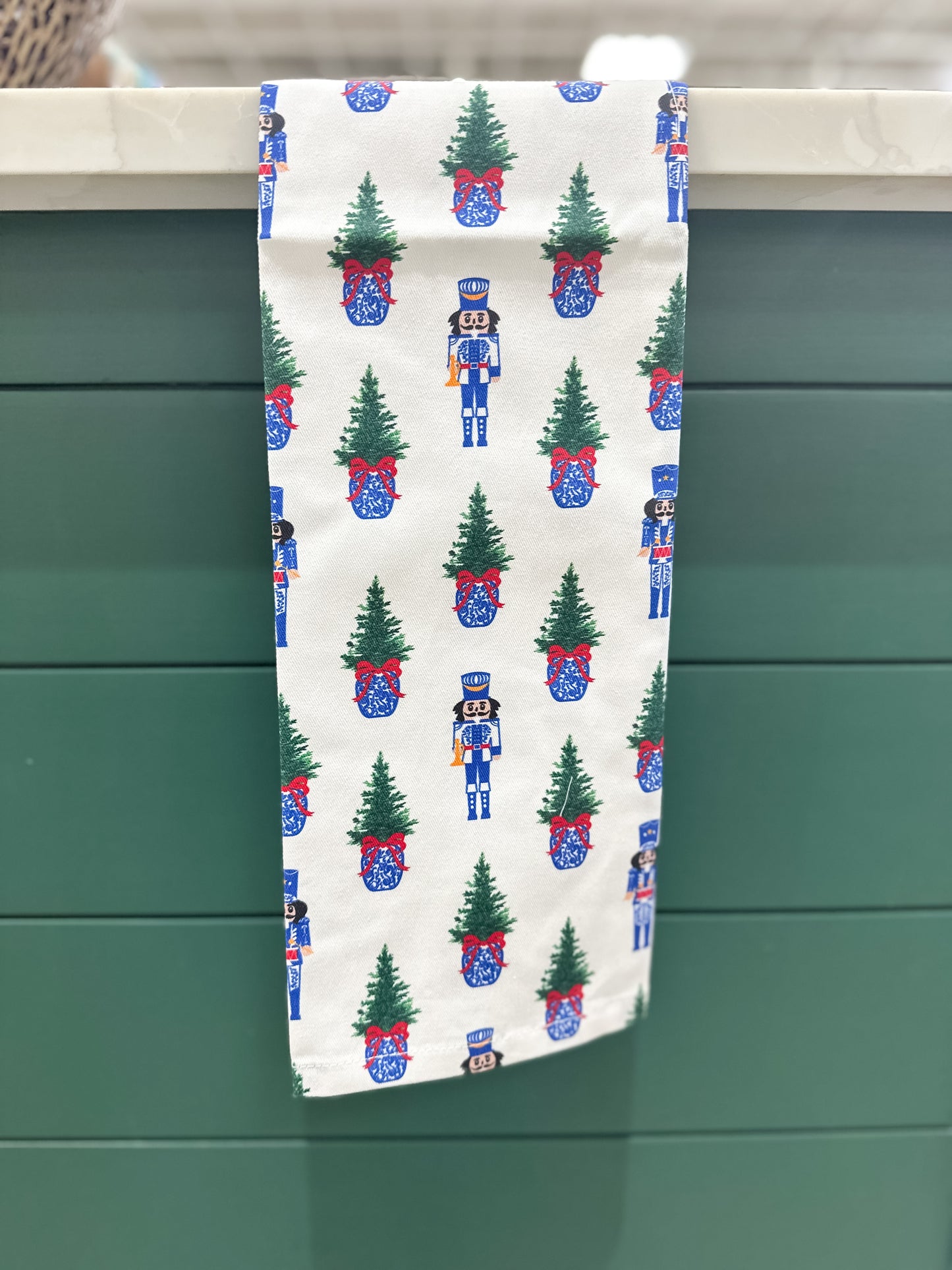 MS Holiday Tea Towel - Merry Marchers Printed