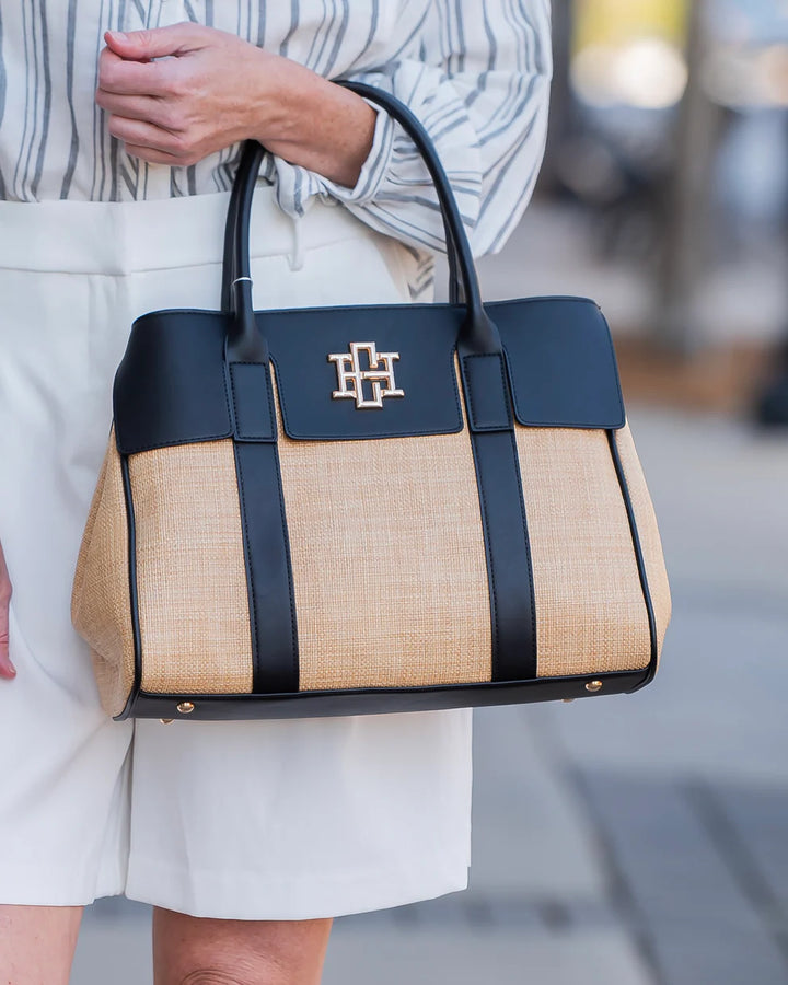 CH Augusta Handbag - Natural Black
