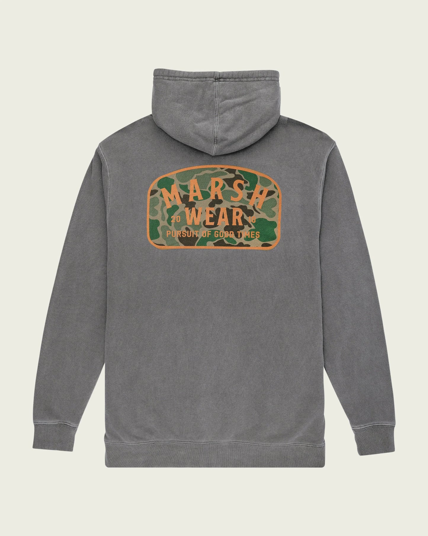 Marsh Wear Men’s Alton Camo Hoodie - Black