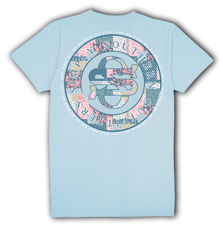 Simply Tee - SS Patchwork Logo