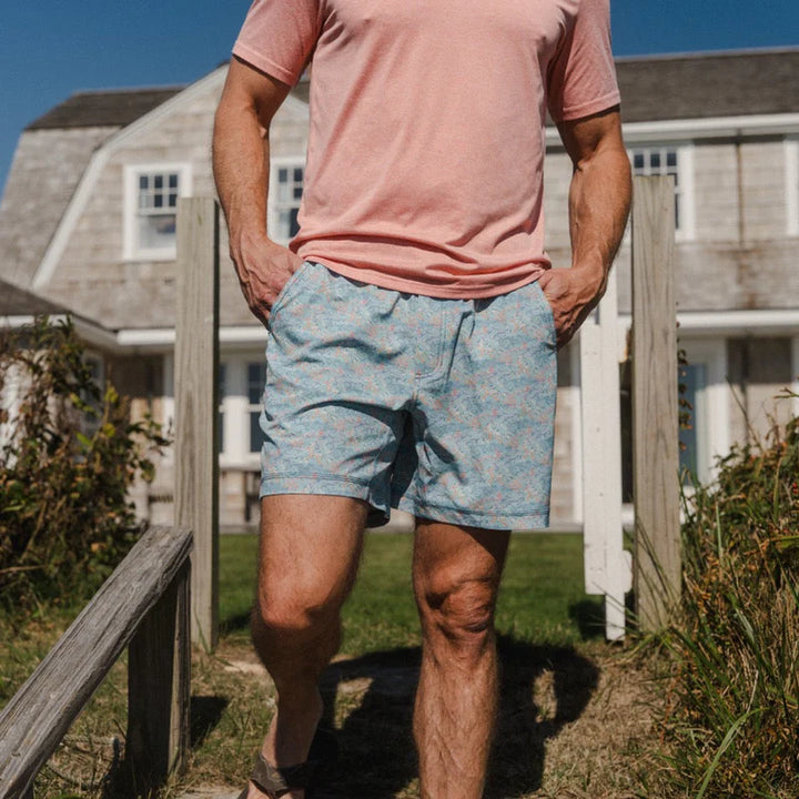 Genteal S26 Marina Performance Swim Shorts - Teal Shoreline Catch