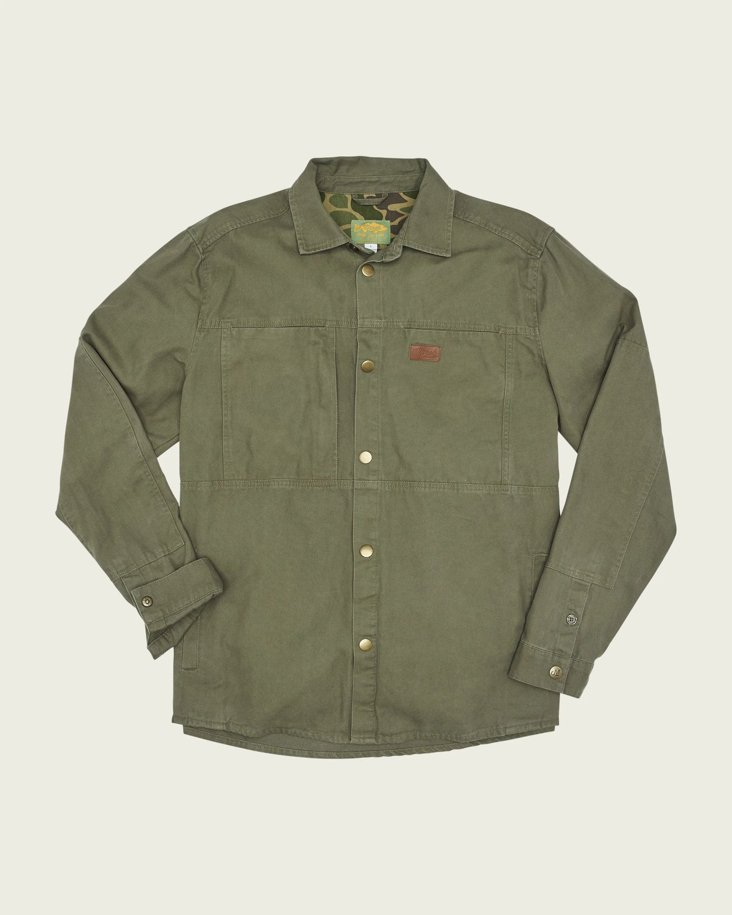 Marsh Wear Men’s The Delano Shacket - Fossil