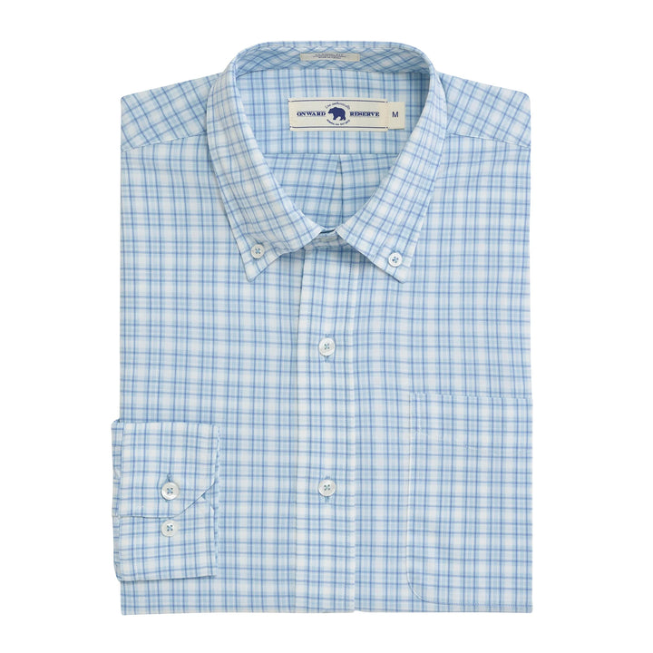 Onward Reserve Holley Classic Fit Quad Button-Down - Clearwater