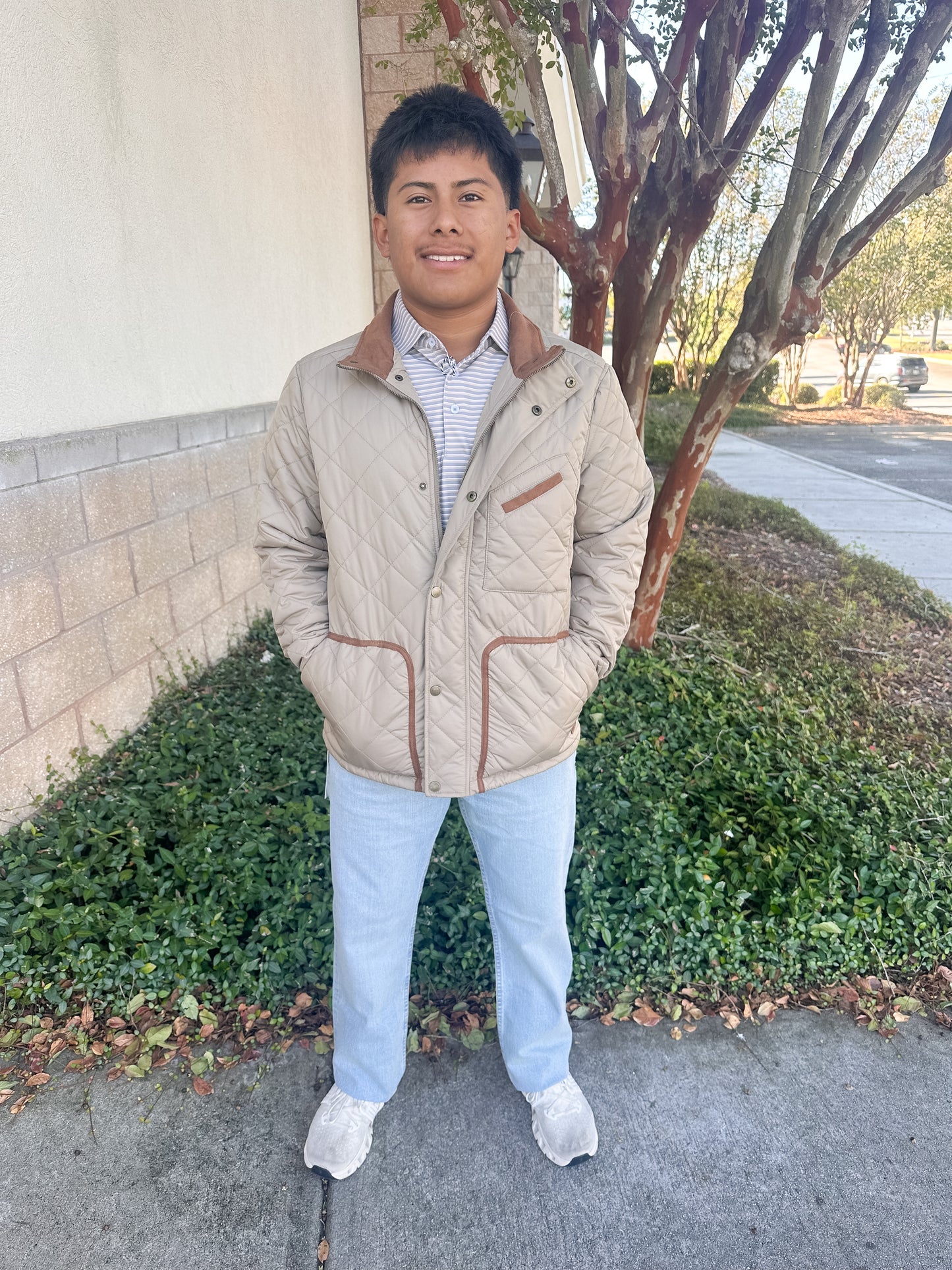 S. Casanova Huntsman Quilted Jacket - Scout