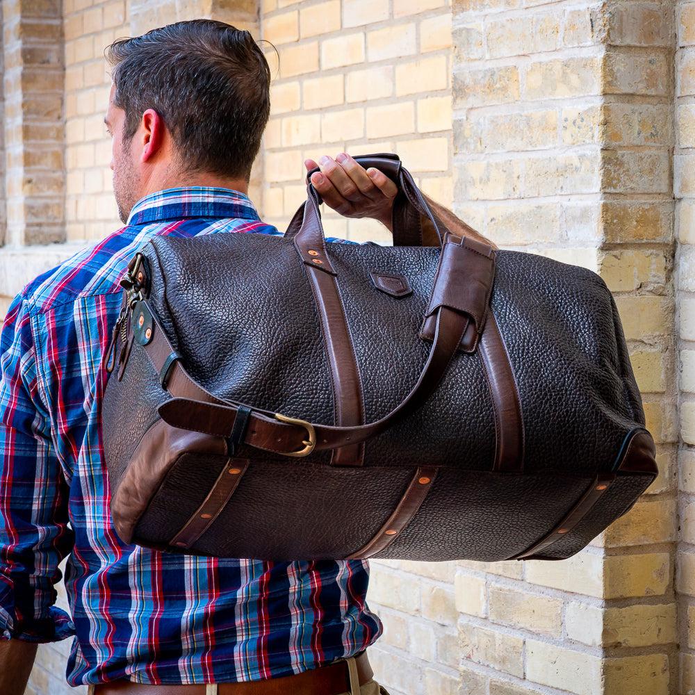 Mission Mercantile Theodore Leather Duffle Bag