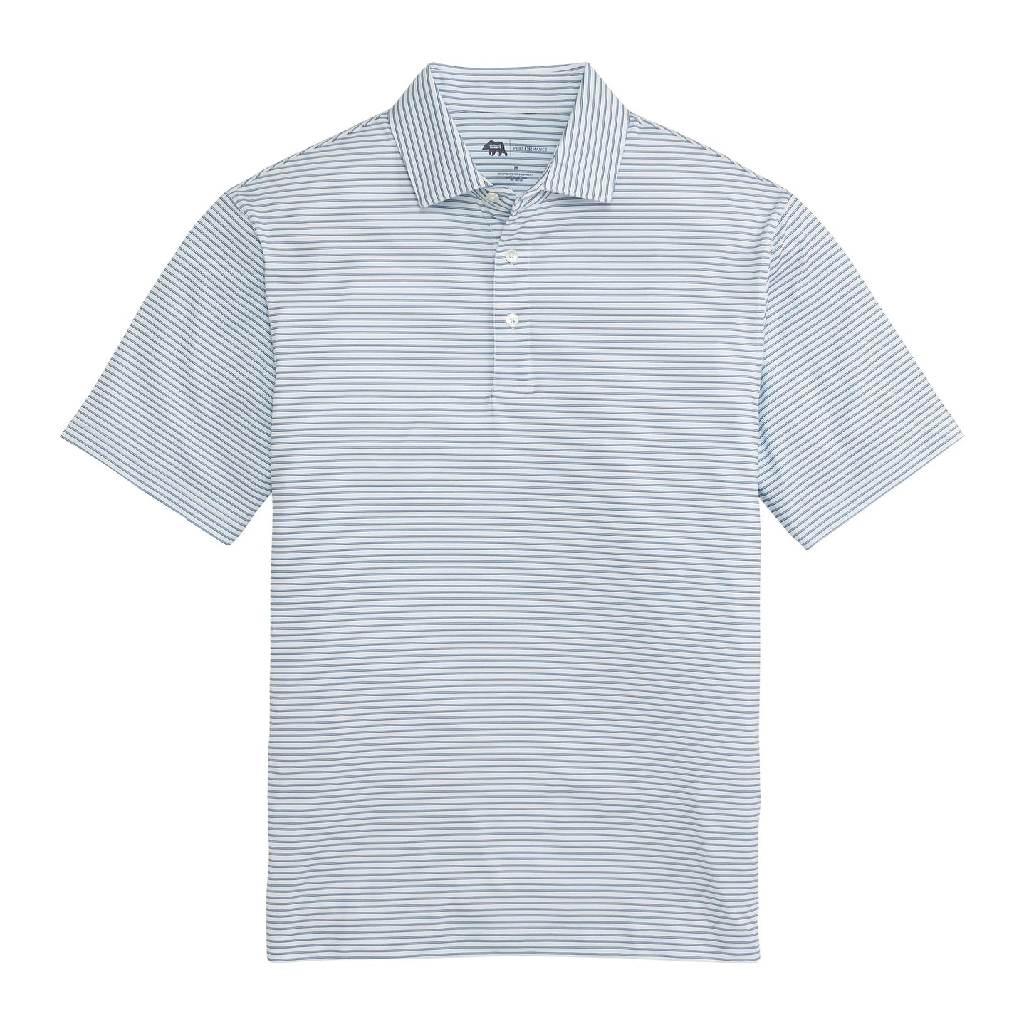 Onward Reserve Scout Stripe Performance Polo - Lake