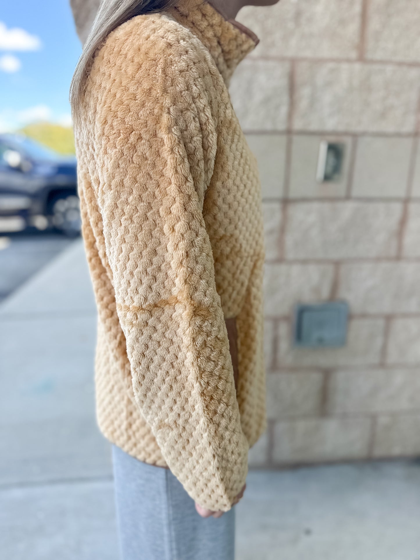 Simply Soft Pullover - Latte