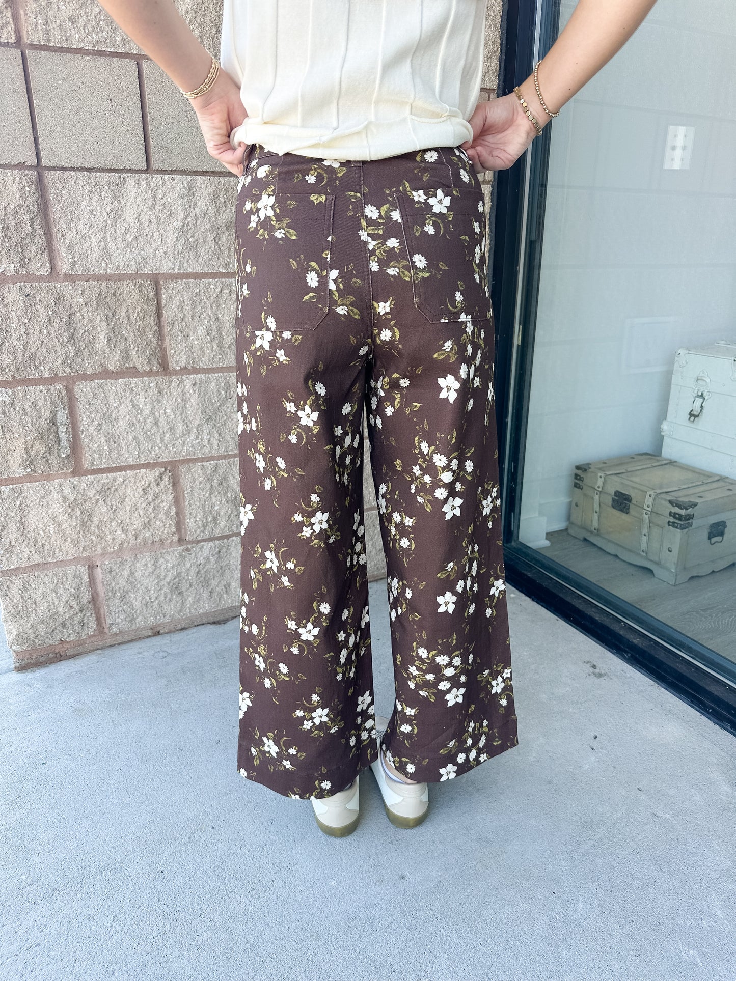 Zoey Printed Jeans