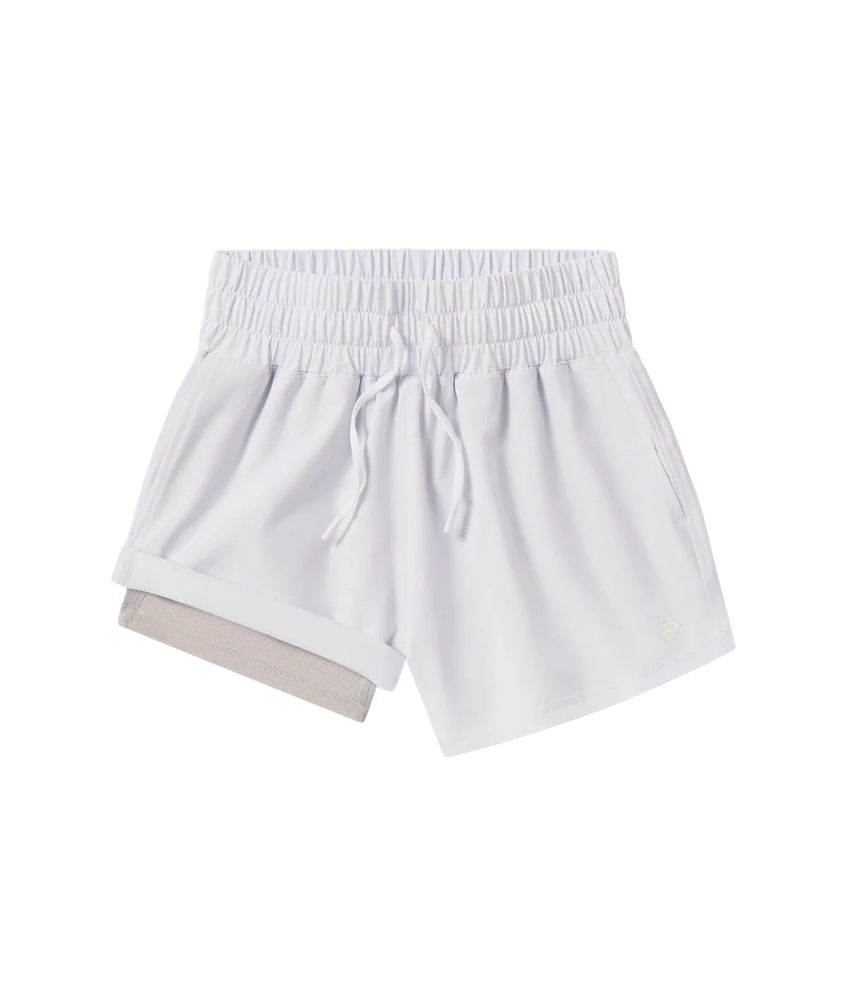 SSCO Women’s S26 Lined Hybrid Short - Bright White