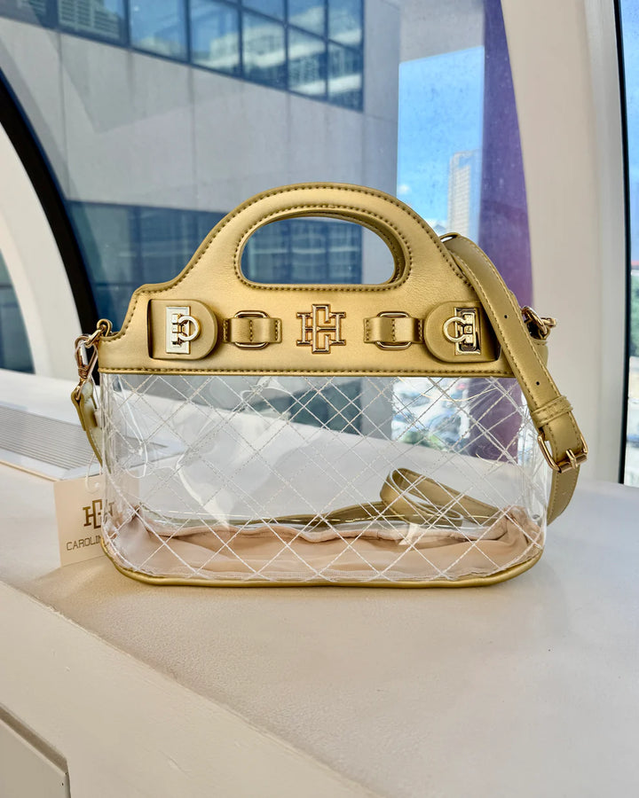 CH Ivy Clear Bag- Gold